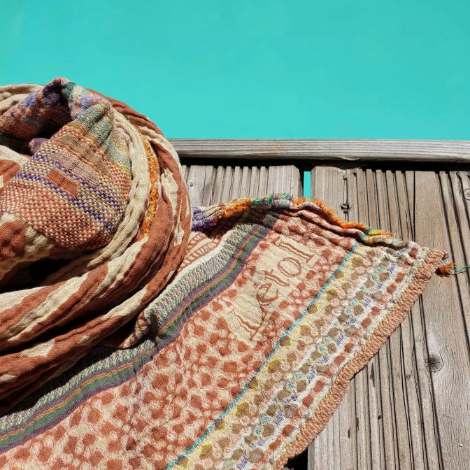 LÉTOL organic cotton scarves